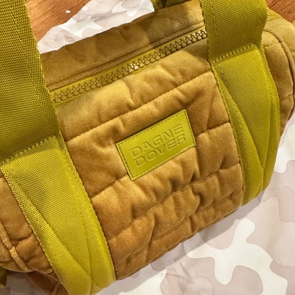 Dagne Dover (limited edition) yellow velvet purse - Picture 7 of 12